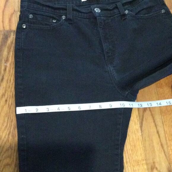 Levi's Black Perfectly Slimming Bootcut 512 Jeans Size 12 - Picture 11 of 16